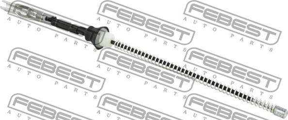 Febest 21100-FOCIIR - Cablu, frana de parcare parts5.com