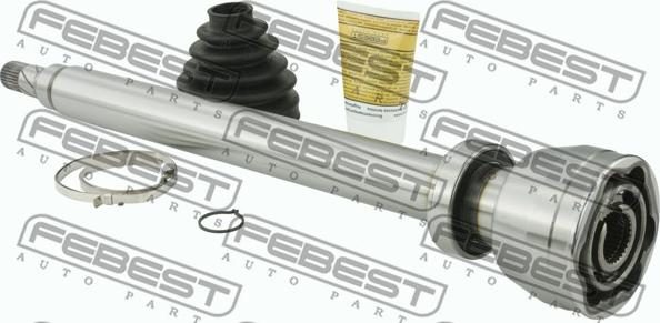 Febest 2111-CA1RH - Csuklókészlet, hajtótengely parts5.com