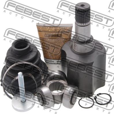 Febest 2111-CA220LH - Каре комплект, полуоска parts5.com