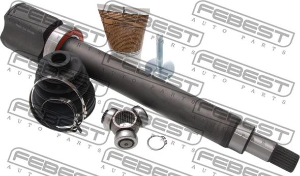 Febest 2111-CB316RH - Nivelsarja, vetoakseli parts5.com