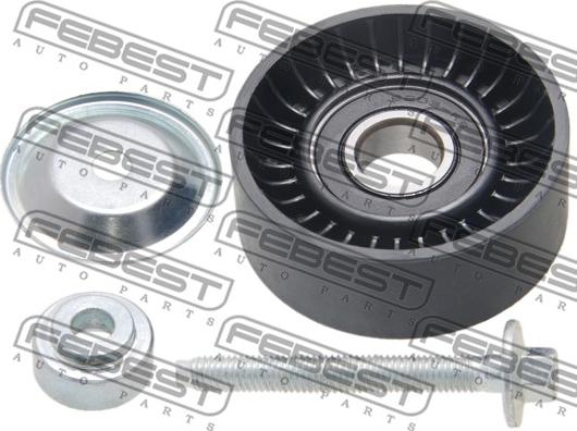 Febest 2188-FOCII - Deflection / Guide Pulley, v-ribbed belt parts5.com