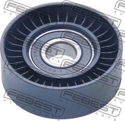 Febest 2187-CB3 - Saptırma / Kılavuz makarası, Kanallı V-kayışı parts5.com