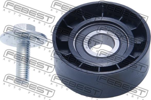 Febest 2187-FOCII - Deflection / Guide Pulley, v-ribbed belt parts5.com