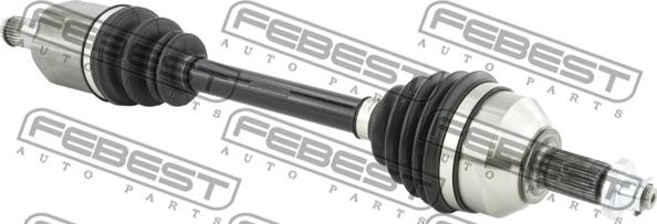 Febest 2314-PVLH - Приводной вал parts5.com