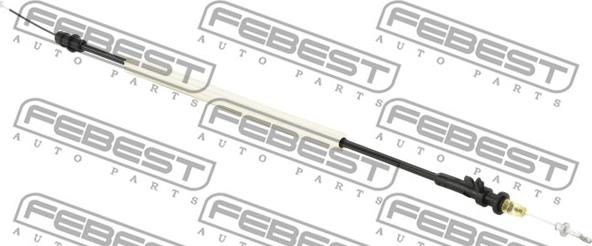 Febest 23104-B7RV2 - Cięgno, odryglowywanie drzwi parts5.com