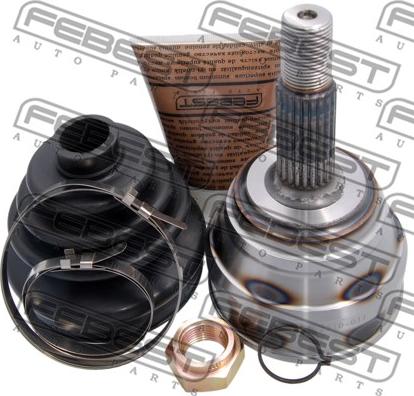 Febest 2310-011 - Шарнирный комплект, ШРУС, приводной вал parts5.com