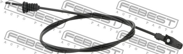 Febest 23101-TRT5 - Cablu, capota motor parts5.com