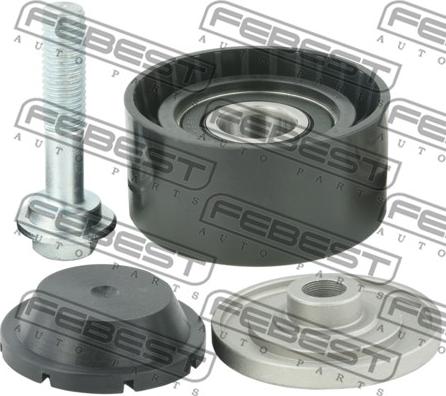 Febest 2388-7L6 - Deflection / Guide Pulley, v-ribbed belt parts5.com