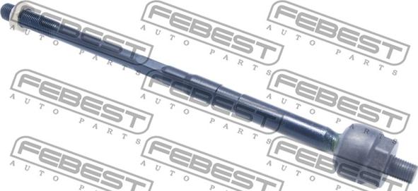 Febest 2322-POL - Аксиален шарнирен накрайник, напречна кормилна щанга parts5.com