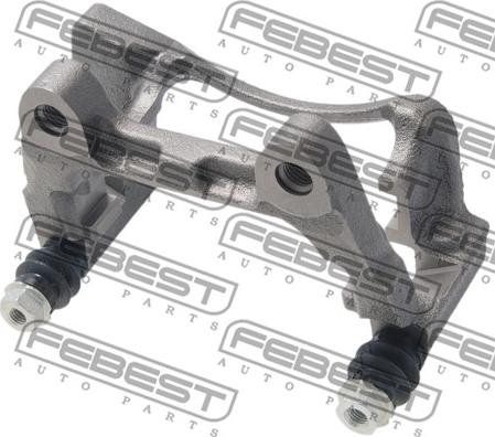 Febest 2377C-TIGRL - Mocowanie zacisku hamulca - zestaw parts5.com