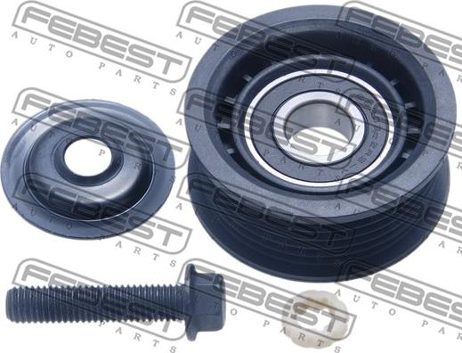 Febest 2287-SPO - Deflection / Guide Pulley, v-ribbed belt parts5.com