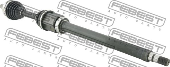 Febest 2714-S40RH - Árbol de transmisión parts5.com