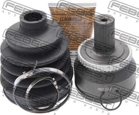 Febest 2710-XC90A48 - Csuklókészlet, hajtótengely parts5.com