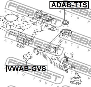 Febest ADAB-TTS - Suspension, bras de liaison parts5.com