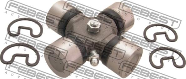 Febest AS-009 - Połączenie, wał wzdłużny parts5.com