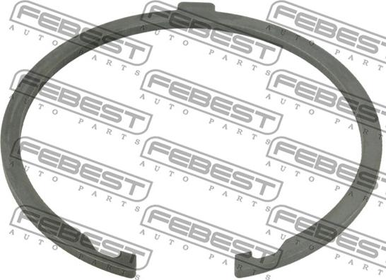 Febest CC-2-72X2 - Szerelőkészlet, hajtótengely gumiharang parts5.com