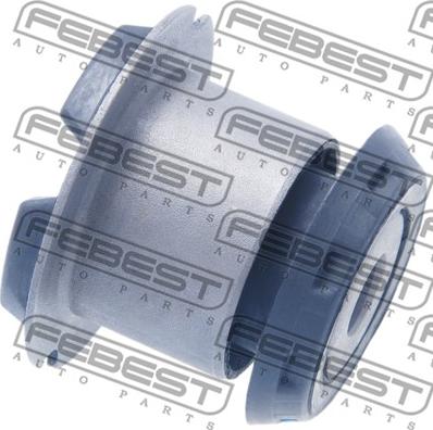 Febest CHAB-C100F - Mounting, axle beam parts5.com