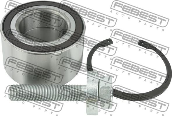 Febest DAC49880048M-KIT - Σετ ρουλεμάν τροχών parts5.com