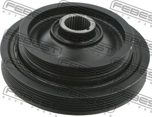 Febest HDS-J35A4 - Polea, cigüeñal parts5.com