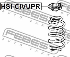 Febest HSI-CIVUPR - Spring Cap parts5.com