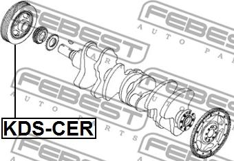 Febest KDS-CER - Jermenica,rocicna gred parts5.com