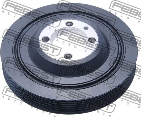 Febest MDS-4G69 - Fulie curea, arbore cotit parts5.com