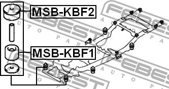 Febest MSB-KBF2 - Spatiu depozitare parts5.com