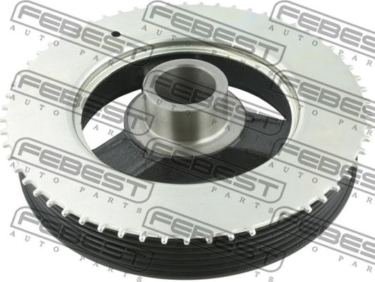 Febest MZDS-CX7 - Fulie curea, arbore cotit parts5.com