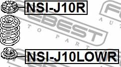 Febest NSI-J10LOWR - Saiba arc parts5.com