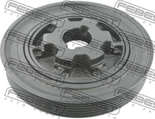 Febest PGDS-4007D - Polea, cigüeñal parts5.com