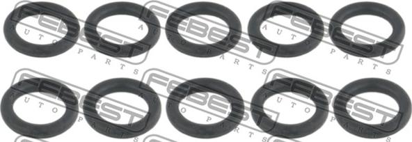 Febest RINGAH-028-PCS10 - Inel de etanșare, cablu pentru instalația de climatizare parts5.com