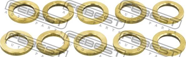 Febest RINGFL-025-PCS10 - Τσιμούχα, μπεκ ψεκασμού parts5.com