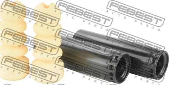 Febest SKSHB-A7R-KIT - Porvédő készlet, lengéscsillapító parts5.com