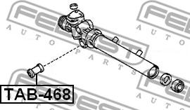 Febest TAB-468 - Suport, caseta directie parts5.com