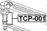 Febest TCP-001 - Manson cauciuc,bobina parts5.com