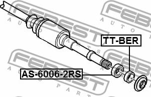 Febest TT-BER - Ležaj točka parts5.com