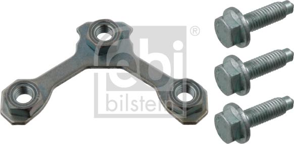 Febi Bilstein 49043 - Klemmschraubensatz, Trag / Führungsgelenk parts5.com