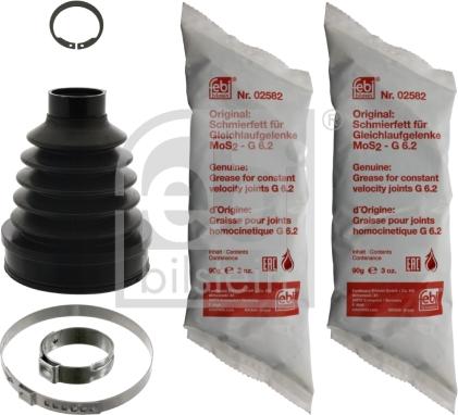 Febi Bilstein 49892 - Gumiharang, hajtótengely parts5.com