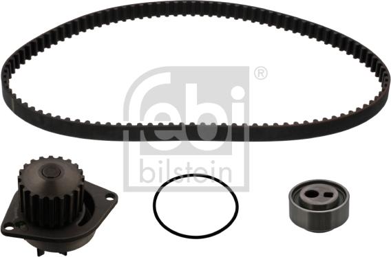 Febi Bilstein 45107 - Водна помпа+ к-кт ангренажен ремък parts5.com