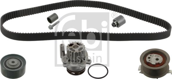 Febi Bilstein 45117 - Pompa wodna + zestaw paska rozrządu parts5.com