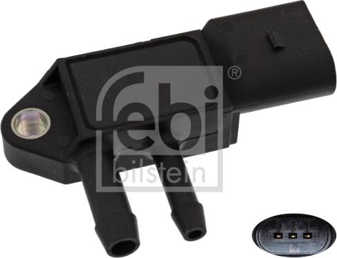 Febi Bilstein 40767 - Sensor, exhaust pressure parts5.com