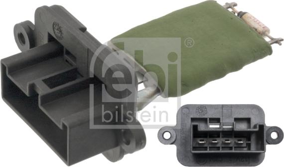 Febi Bilstein 48299 - Resitencia, ventilador habitáculo parts5.com