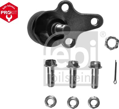 Febi Bilstein 43075 - Przegub mocujący / prowadzący parts5.com