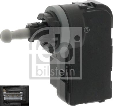 Febi Bilstein 47544 - Elemento de regulación, regulación del alcance de faros parts5.com