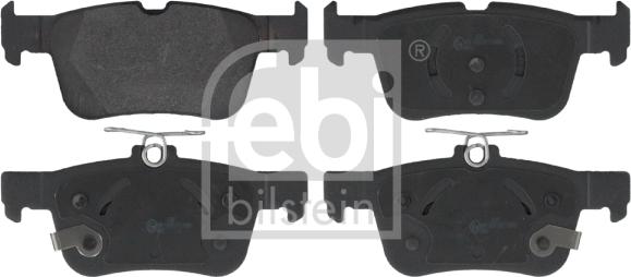 Febi Bilstein 16943 - Brake Pad Set, disc brake parts5.com