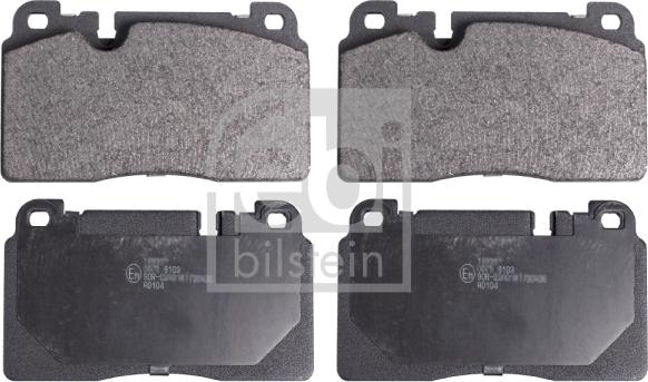 Febi Bilstein 16939 - Set placute frana,frana disc parts5.com