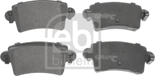 Febi Bilstein 16493 - Set placute frana,frana disc parts5.com