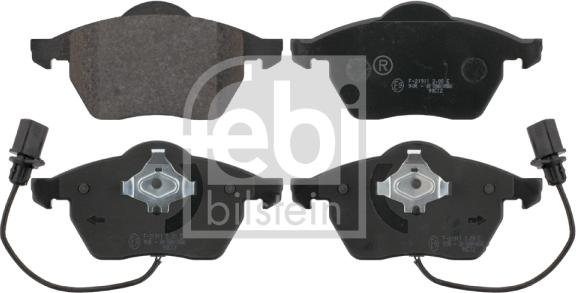 Febi Bilstein 16447 - Set placute frana,frana disc parts5.com