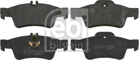 Febi Bilstein 16451 - Sada brzdových platničiek kotúčovej brzdy parts5.com