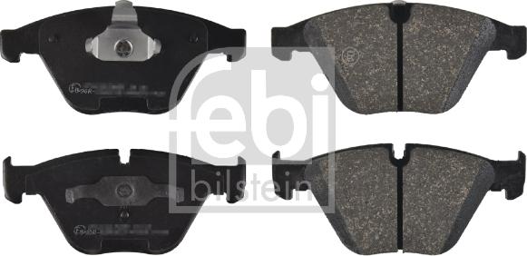 Febi Bilstein 16433 - Brake Pad Set, disc brake parts5.com